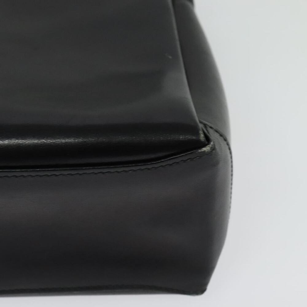 GUCCI Shoulder Bag Leather Black Gold - Picture 11 of 16